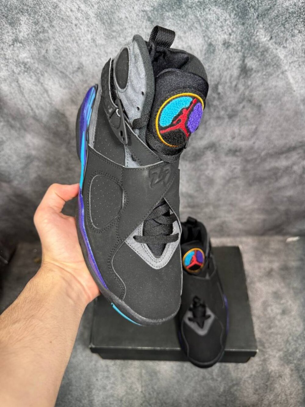 Size 8 | Jordan 8 Aqua With Box | Pre-Owned